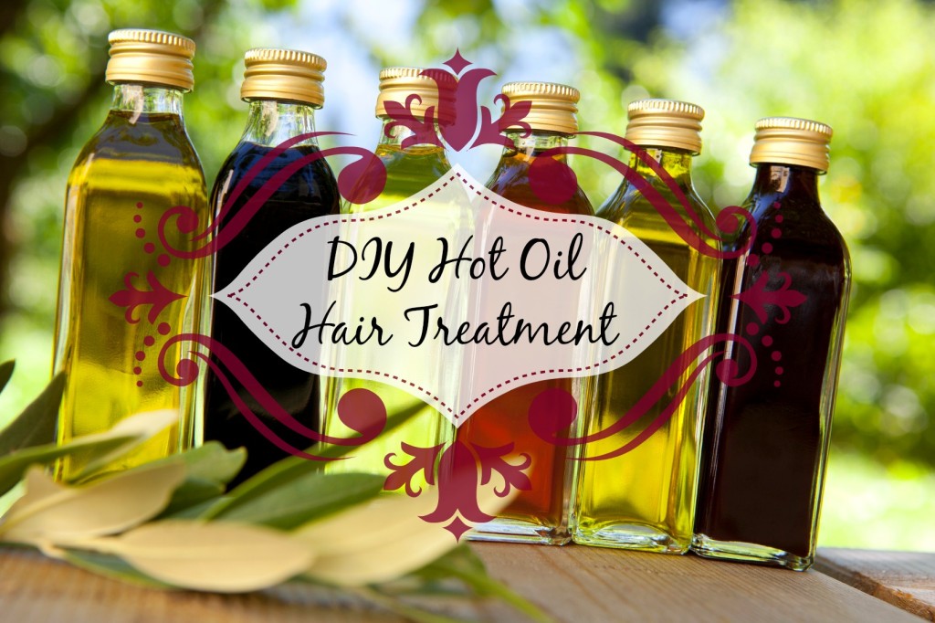 DIY Hot Oil Hair Treatment