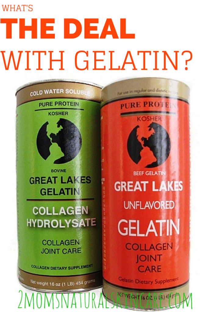 What's the Deal With Gelatin? | http://2momsnaturalskincare.com/