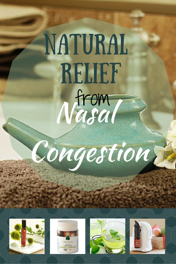 Natural Relief for Nasal Congestion| http://2momsnaturalskincare.com/