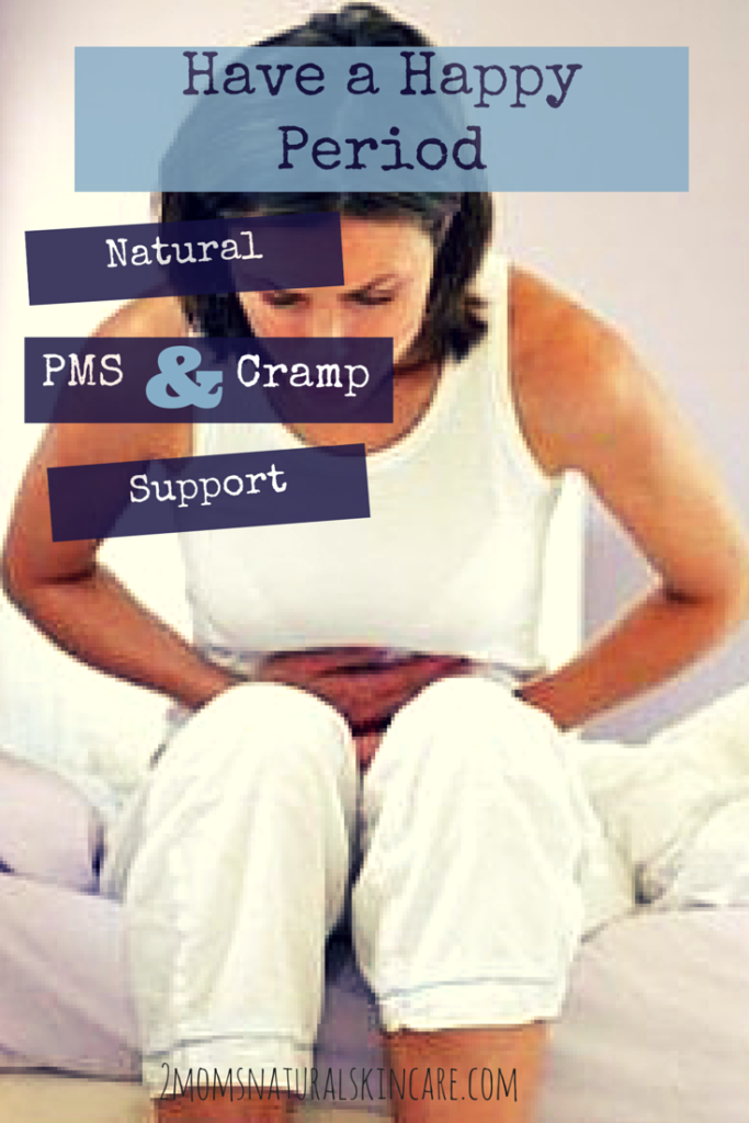 Have a Happy Period| Natural PMS & Cramp Support | http://2momsnaturalskincare.com