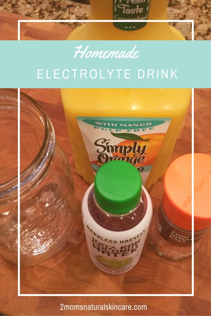 homemade electrolyte drink 