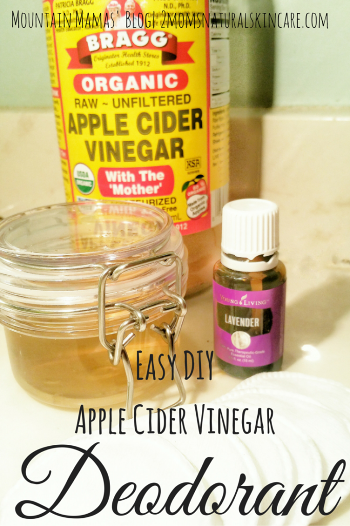 DIY Apple Cider Vinegar Deodorant