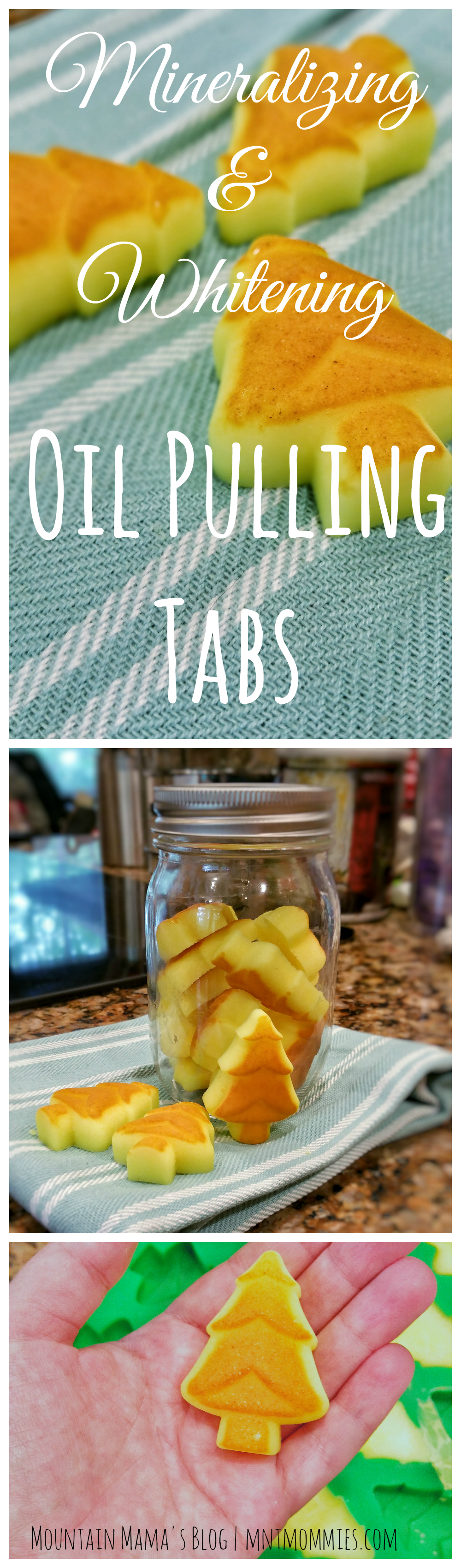 DIY Mineralizing & Whitening Oil Pulling Tabs | Mountain Mama's Blog | mntmommies.com