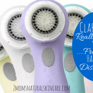 Clarisonic really works| http://2momsnaturalskincare.com/