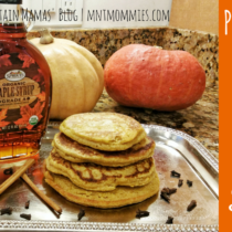 Pumpkin Oat Pancakes & Oat Flour Recipe | Mountain Mamas' Blog | mntmommies.com